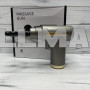 Перкуссионный массажер для тела с 4 насадками Gun Massager